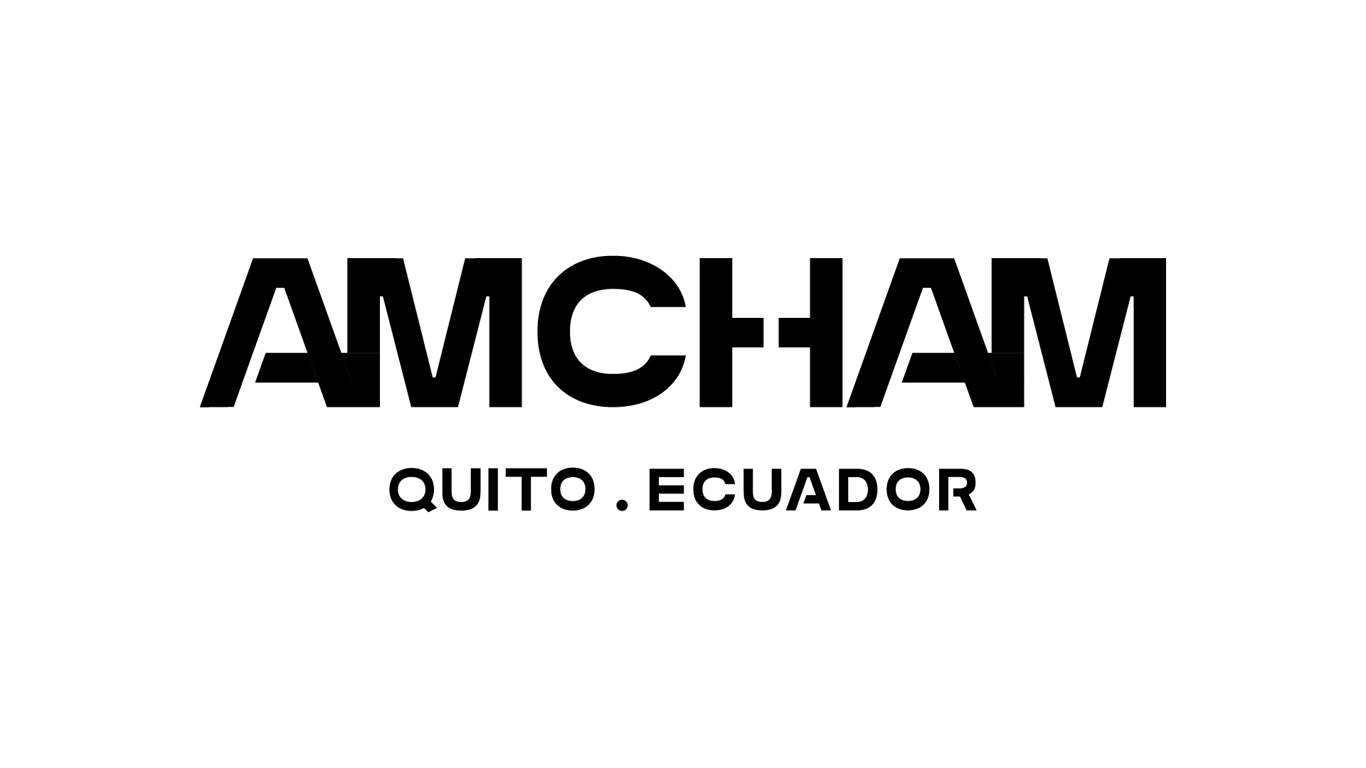 Logo de AMCHAM Quito Ecuador (modo claro)