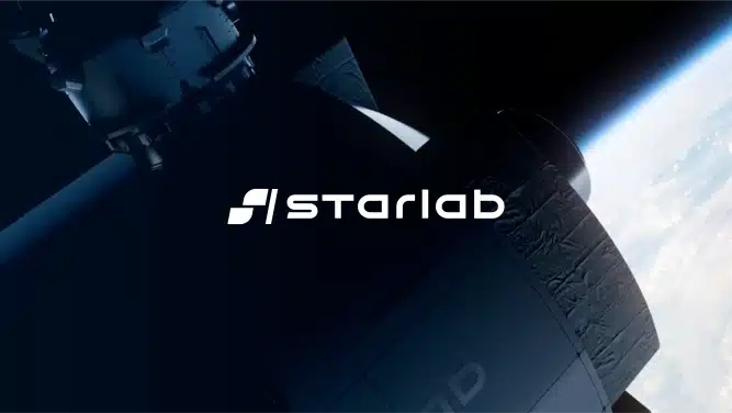 Estación espacial Starlab orbitando la Tierra